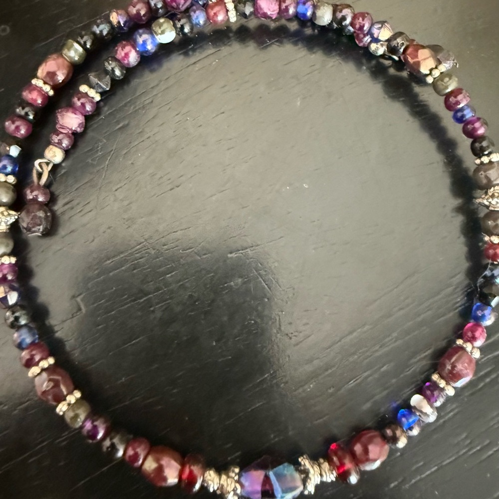 Multicolor Beaded Choker